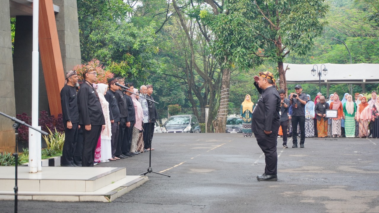 Sekretaris Daerah Kabupaten Bogor Pimpin Apel Bersama Tingkatkan Sinergitas Pemangku Kebijakan